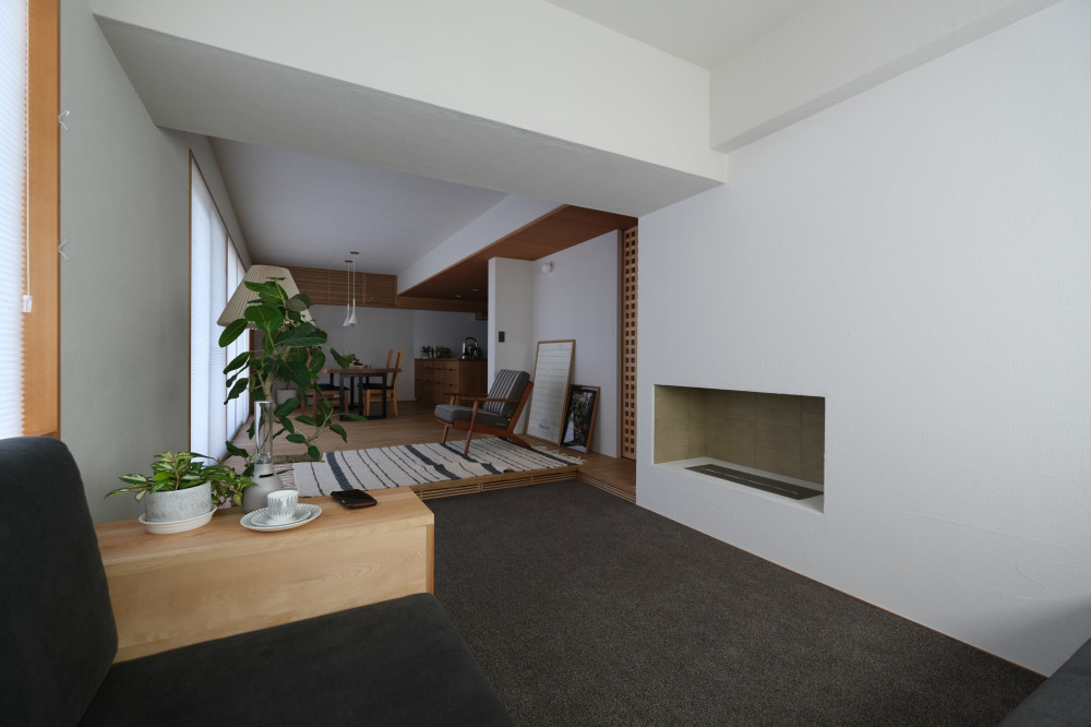 性能向上をより生かす、回遊プランで暮らしの質を高めた木のマンションリノベーション