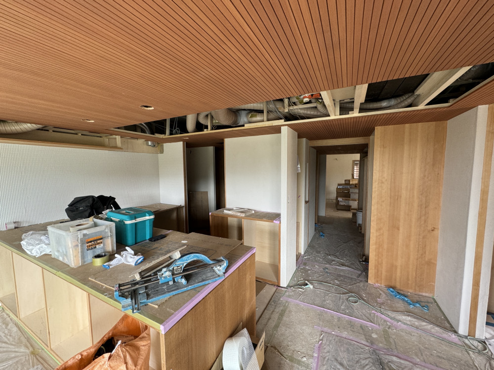 性能向上をより生かす、回遊プランで暮らしの質を高めた木のマンションリノベーション