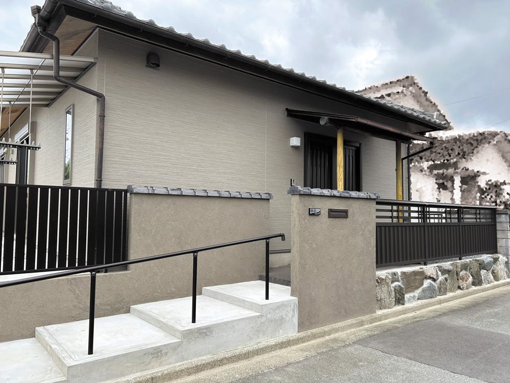 セカンドライフに向けて快適さを求めた実家平屋リノベ