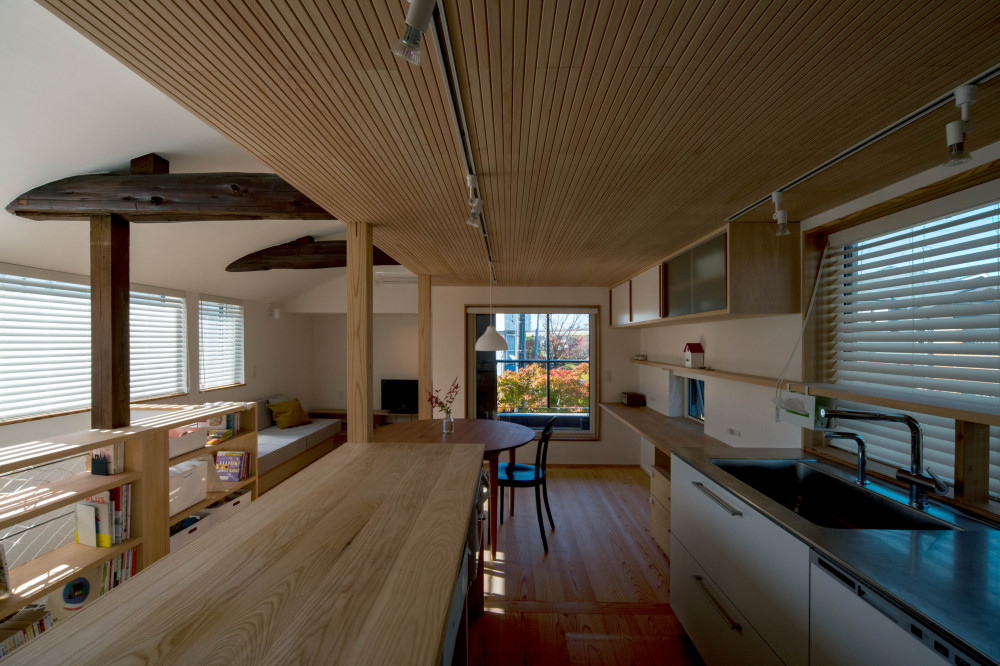 緑道を望む住まい