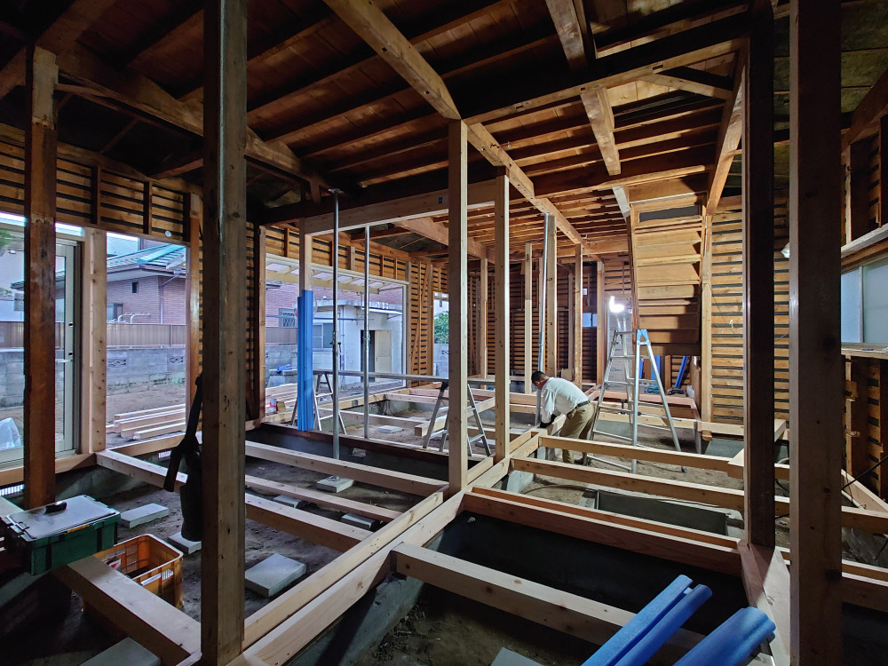 築54年。空き家だった祖父の家を耐震断熱向上リノベで子育て世代へ繋ぐ。