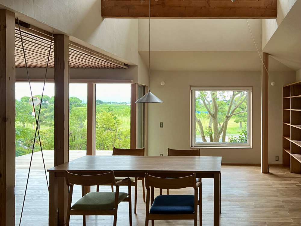 「赤塚のリノベーション」　渡り鳥が飛ぶ庭