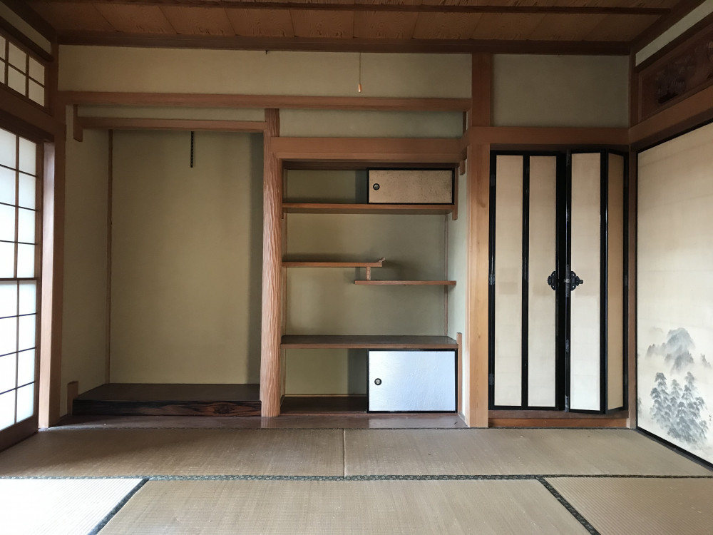 自然素材と広がり間取りのリノベーション