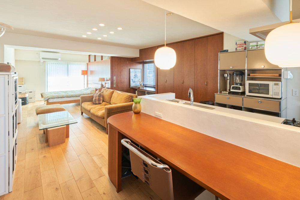 大人ヴィンテージでまとめた抜け感のある家