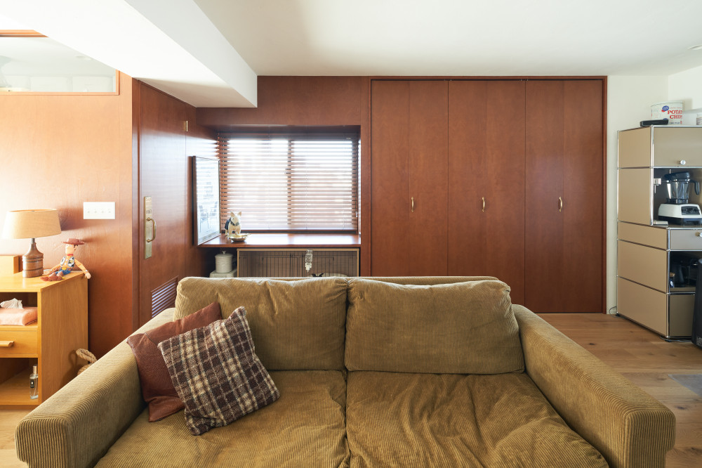 大人ヴィンテージでまとめた抜け感のある家