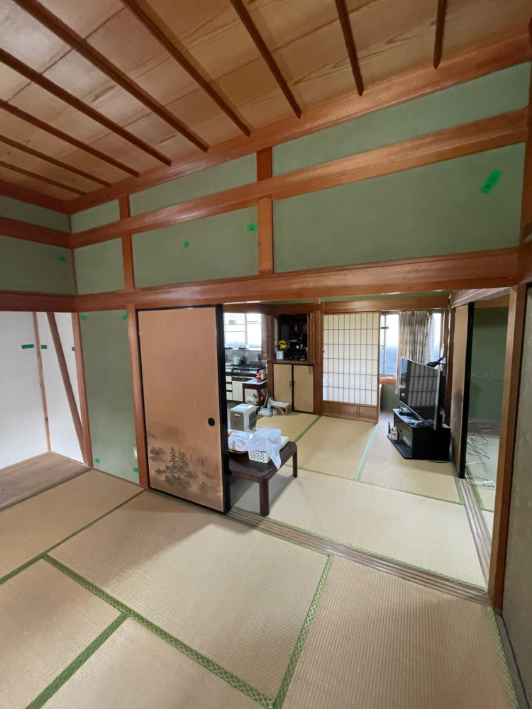 親孝行息子の住みながらリノベーション