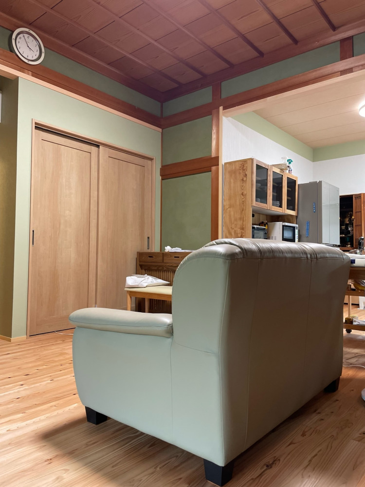 親孝行息子の住みながらリノベーション