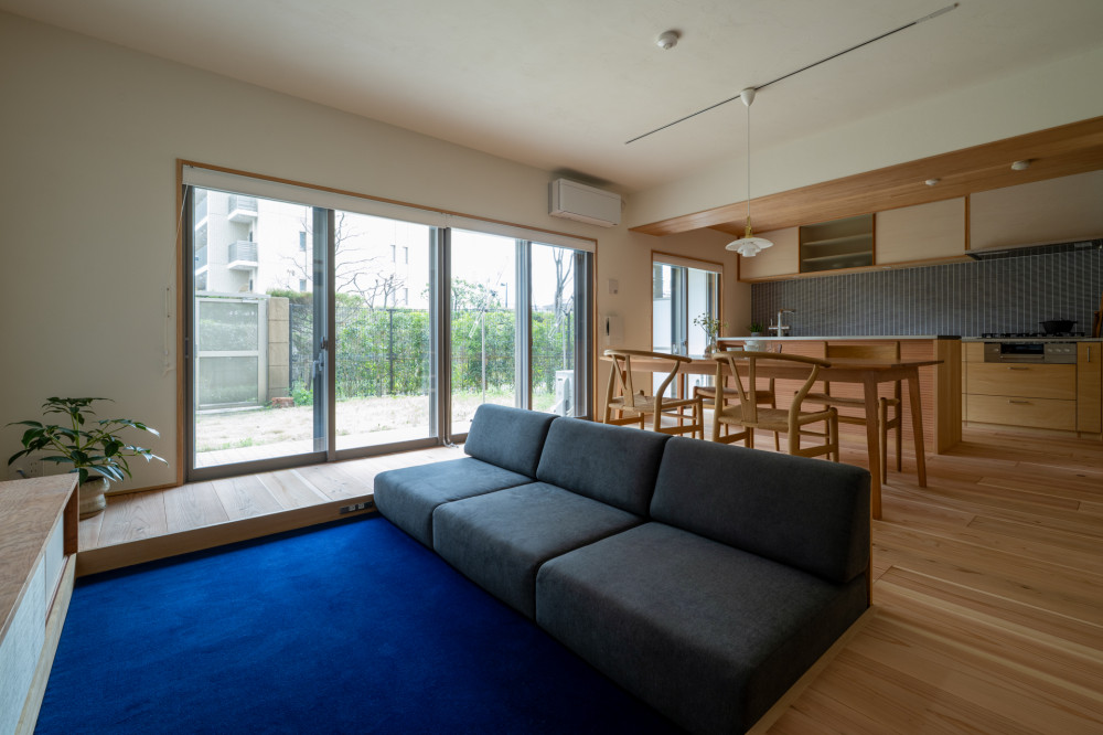 マンション１階で断熱等級７を実現した子育て世代の住まい