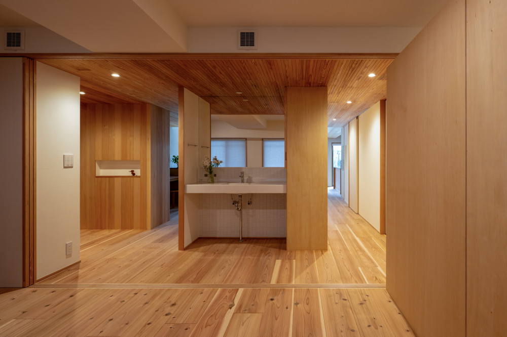 マンション１階で断熱等級７を実現した子育て世代の住まい