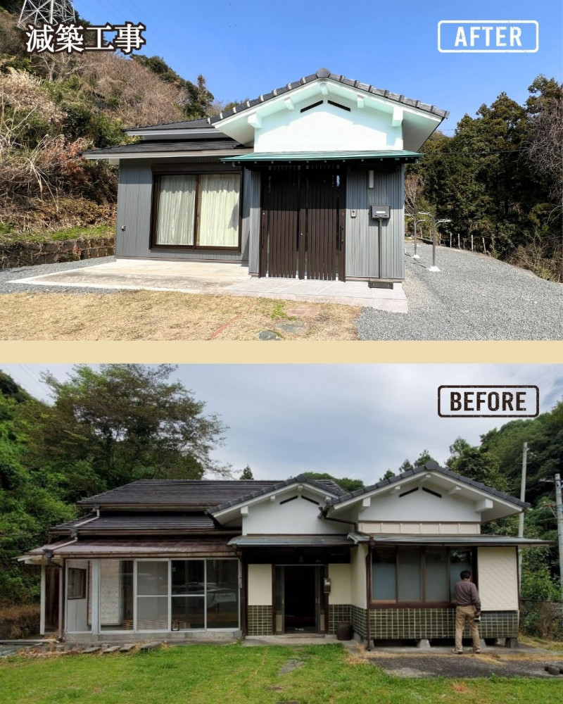 【面影を残して住みやすく】懐かしいのに、新しい。心地よく住み継ぐ家　耐震・減築・断熱リノベ
