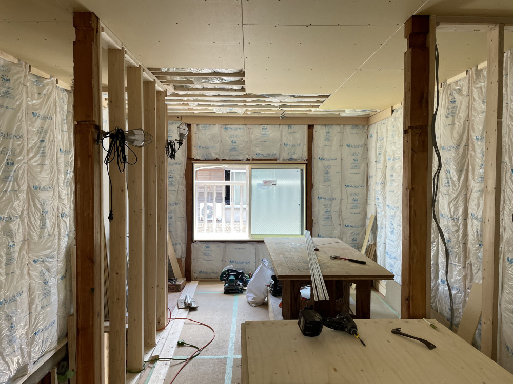 連棟長屋のポケットリビング