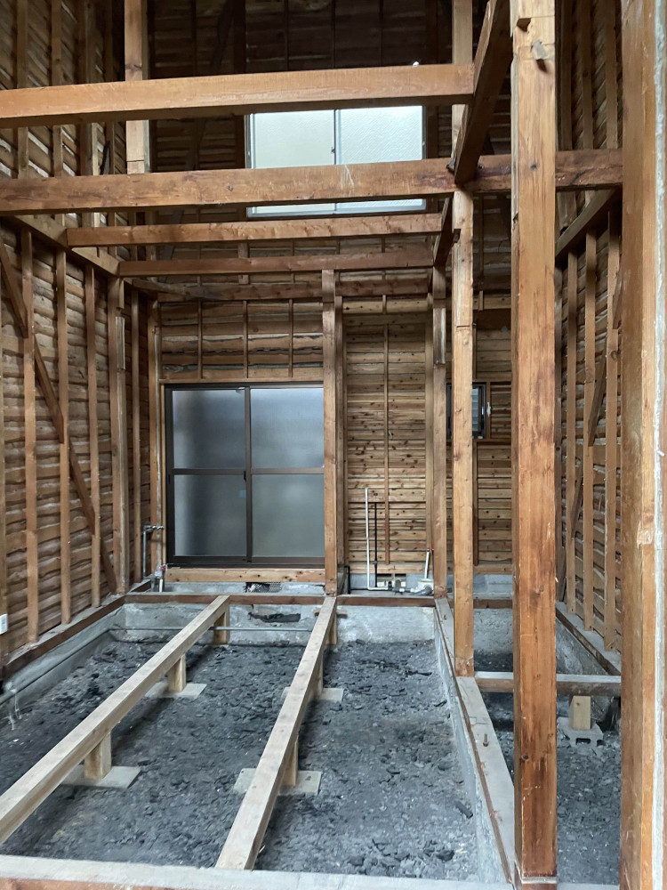 連棟長屋のポケットリビング