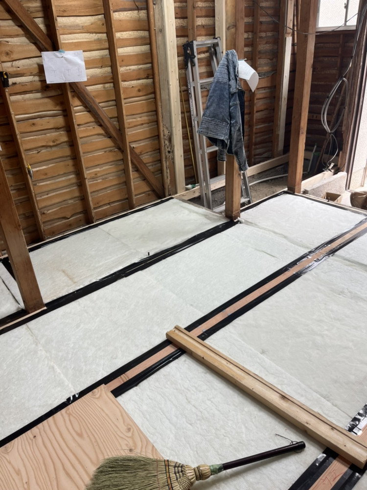 連棟長屋のポケットリビング