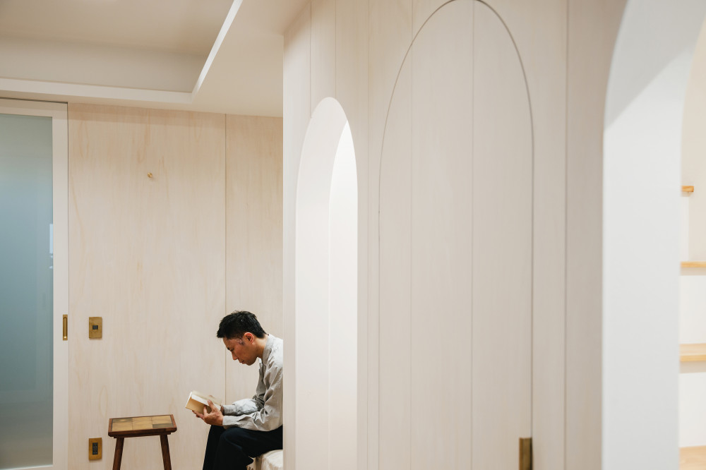 連棟長屋のポケットリビング