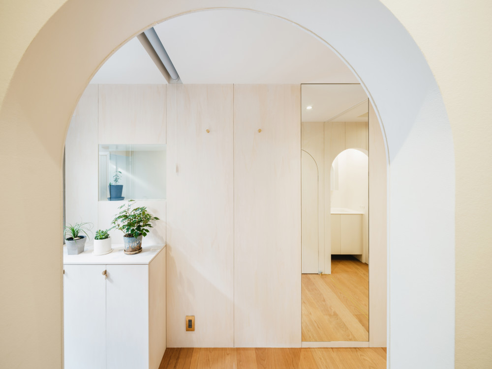 連棟長屋のポケットリビング