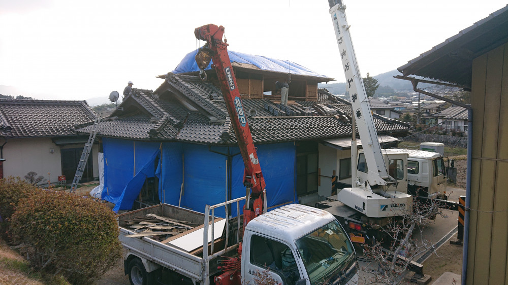 減築し住みやすい平屋の家に