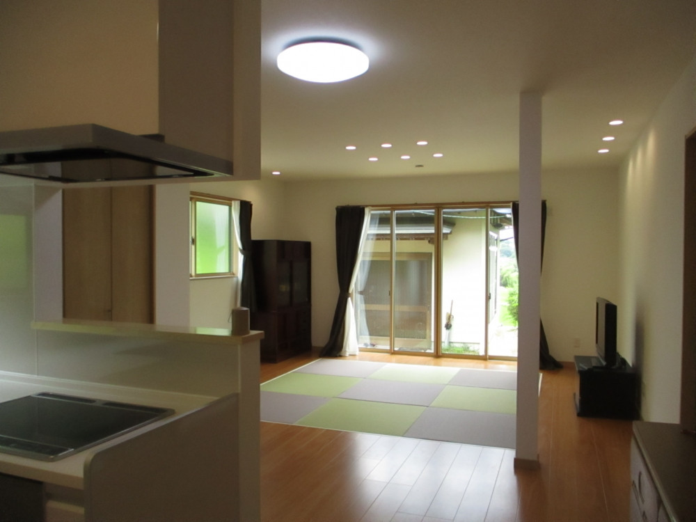 減築し住みやすい平屋の家に