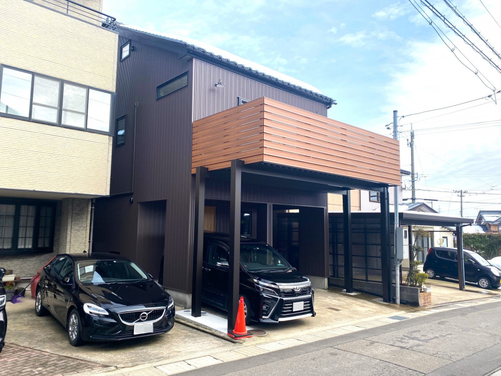 小屋裏からカーポート屋根まで【狭小住宅 空間拡大リノベ】