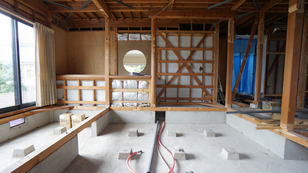 次世代へ受け継ぐ住まい　1階で暮らしを完結断熱リノベーションの家