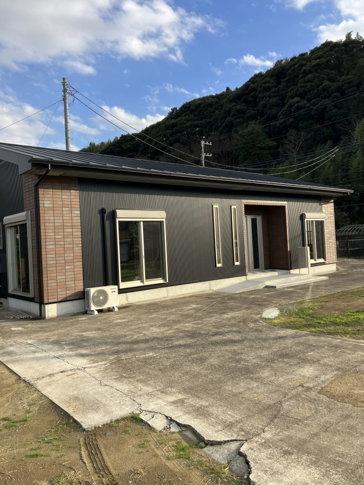 里山で平屋に住まう