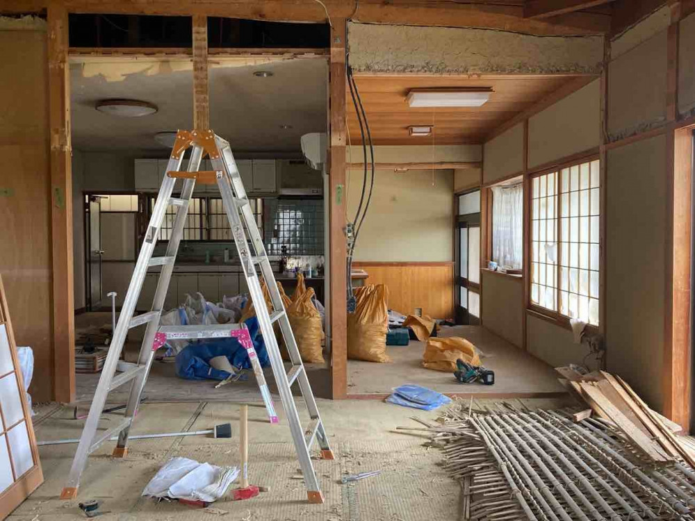 郊外平屋のＩターン住宅　空き家利活用