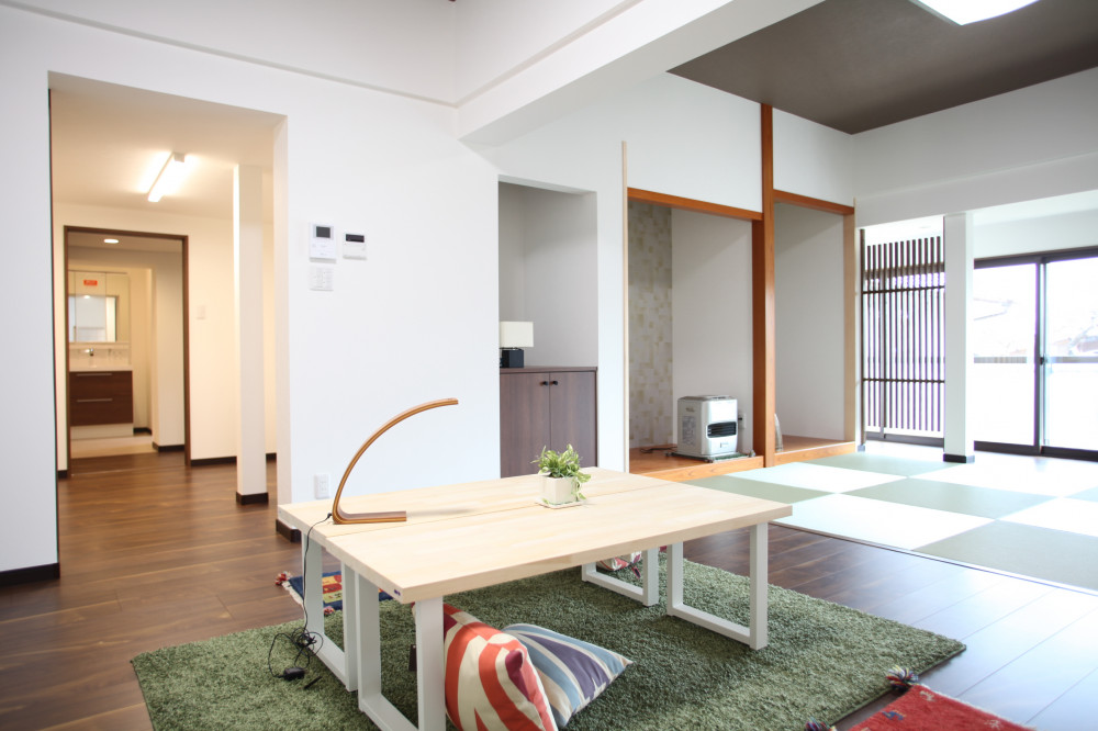 家族のコミュニケーションが弾む四世代・二世帯住宅