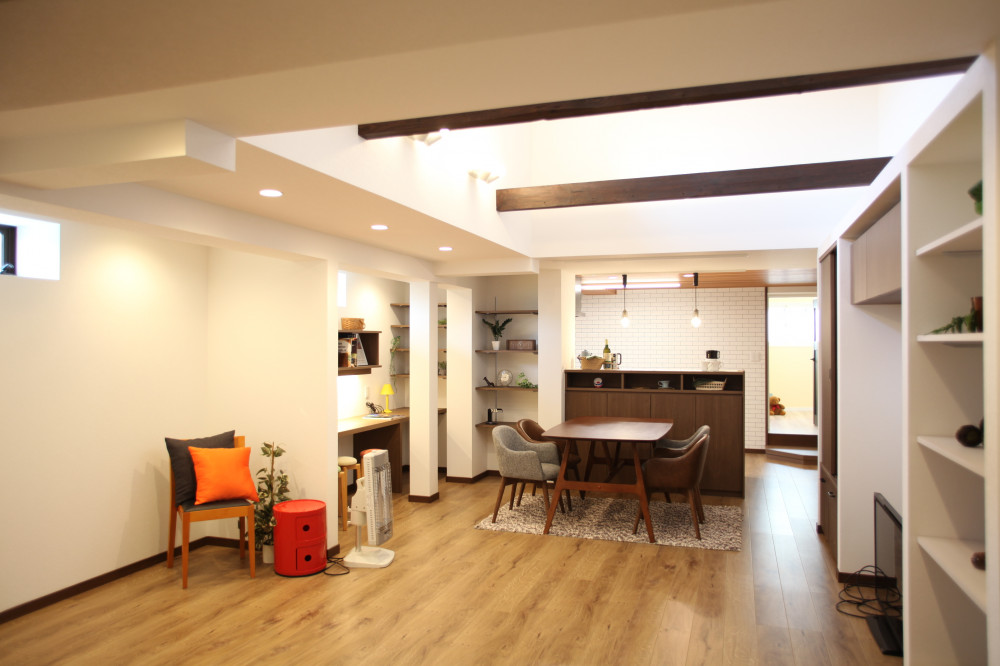 家族のコミュニケーションが弾む四世代・二世帯住宅