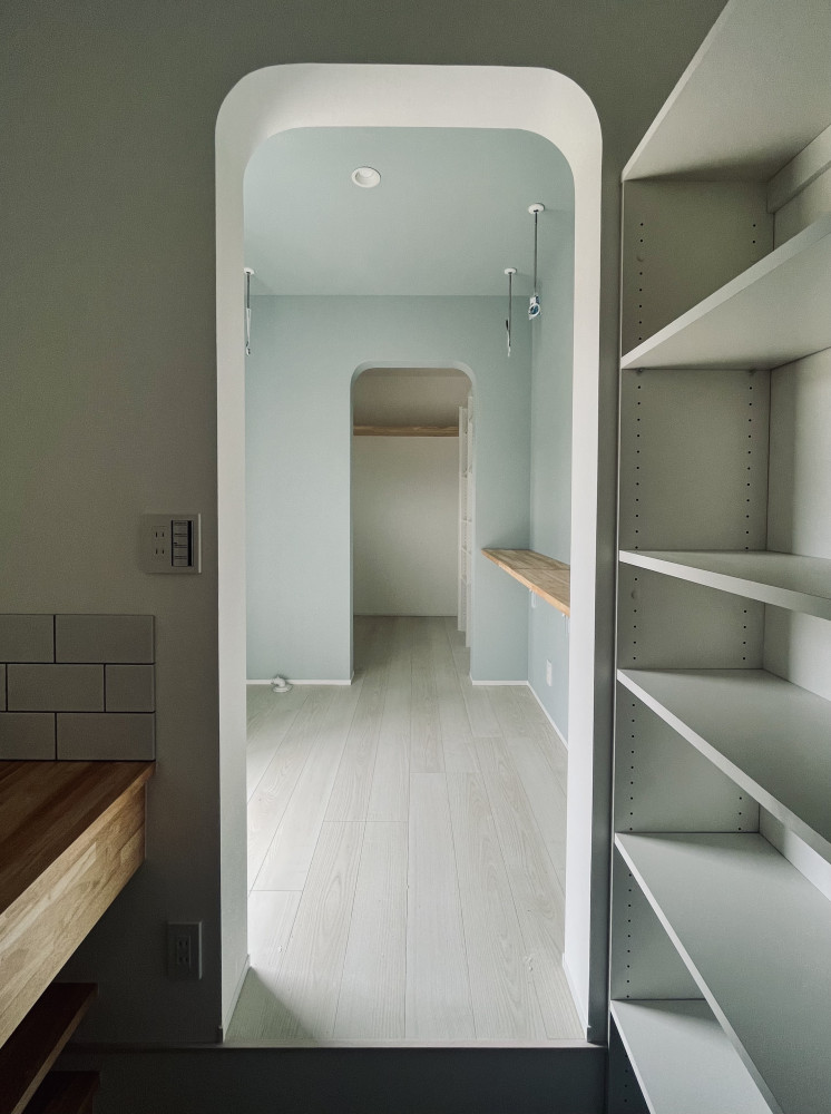 棚田に建つ古民家