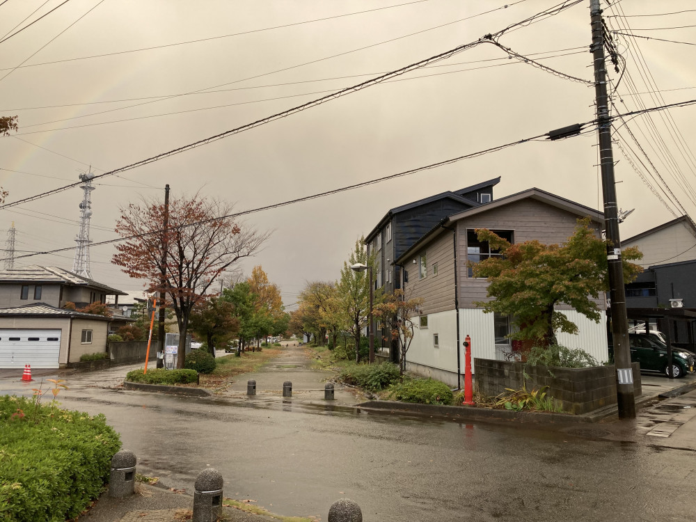 緑道を望む住まい