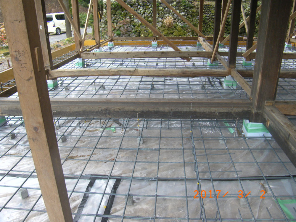 森の中の古民家性能向上リノベーション