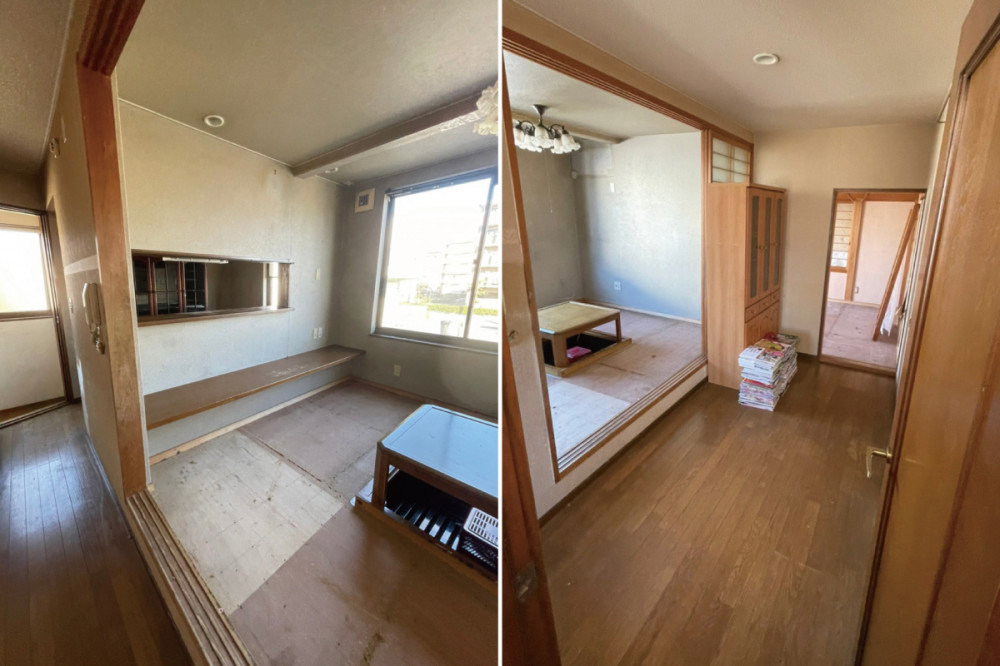 一つ屋根の下で暮らす                                            ＜3世帯が家族になっていく同居リノベーション＞