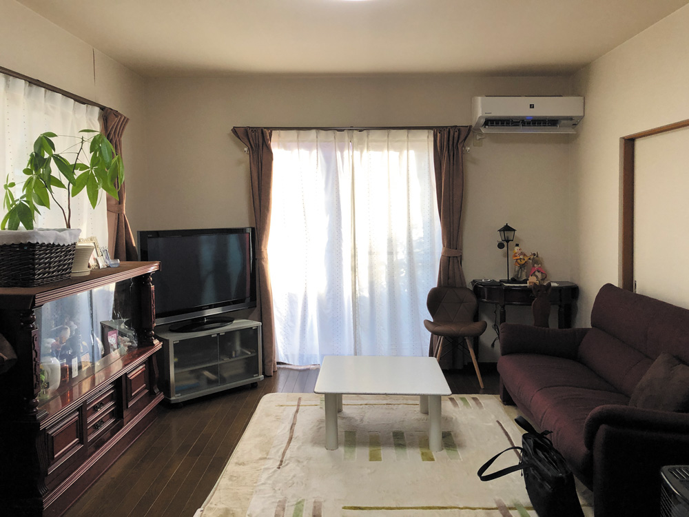 陽当たりの良いLDKで暮らしが完結する家