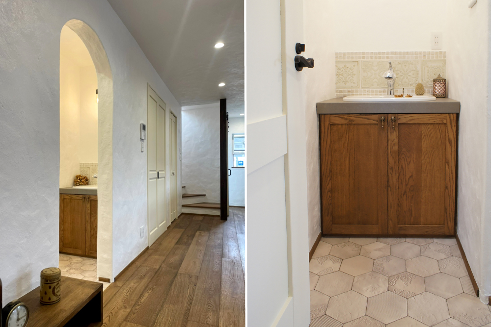 一つ屋根の下で暮らす                                            ＜3世帯が家族になっていく同居リノベーション＞