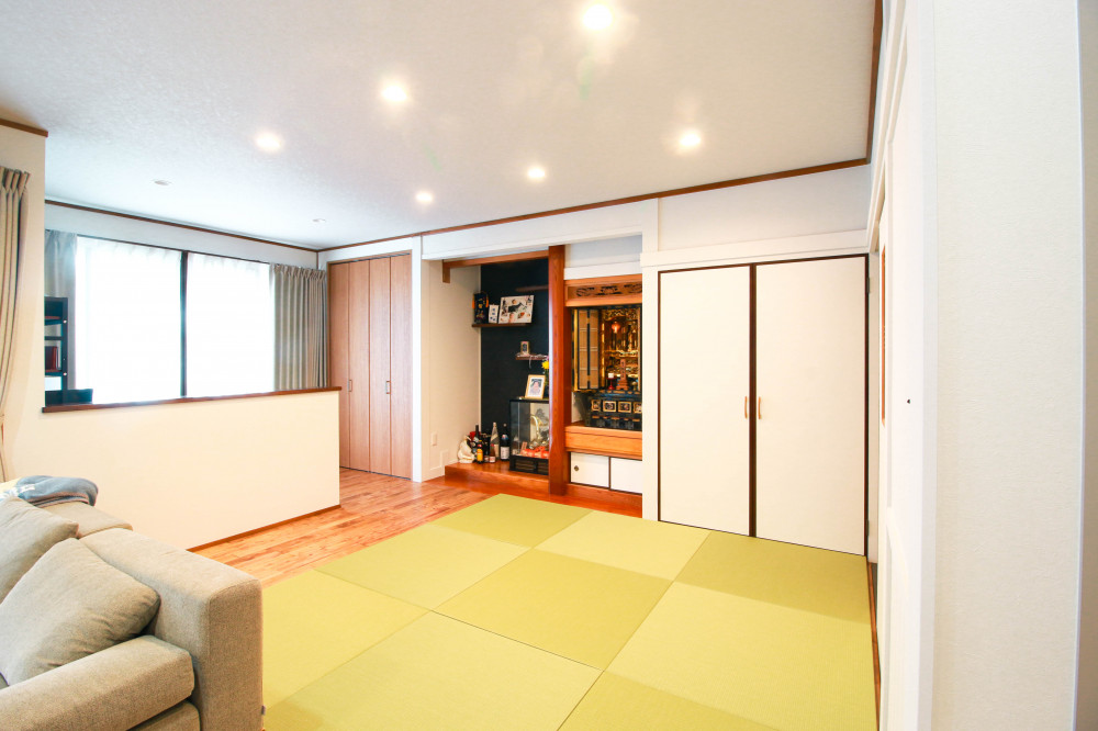 実家を受け継ぎ、ゾーン断熱で生まれ変わった暮らし