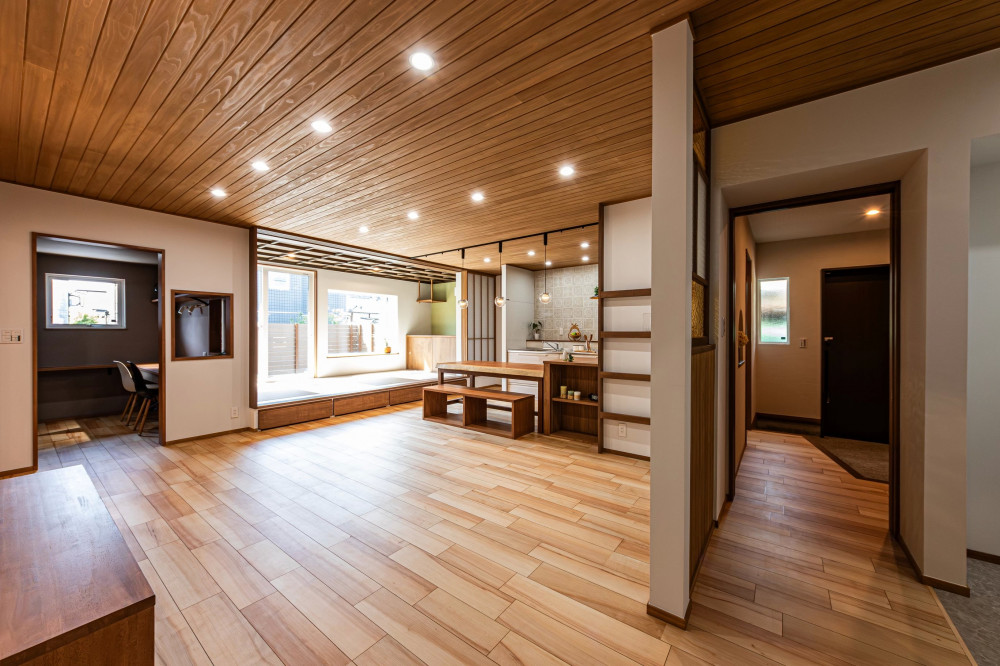 ほおづえをつく家