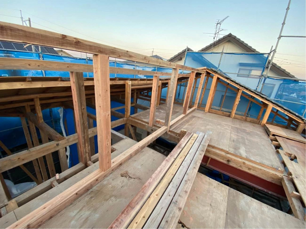 ほおづえをつく家