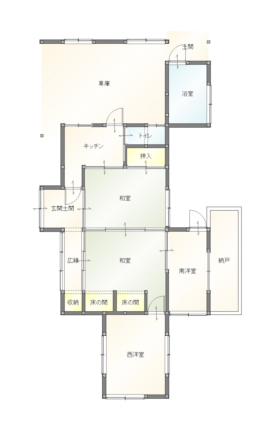 小池原の家（再建築不可の実家を住み継ぐ）