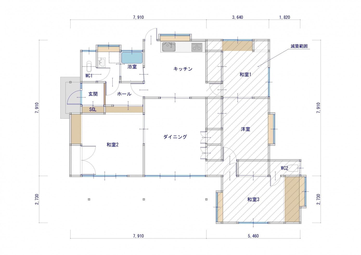 猫と暮らすコンパクト住宅