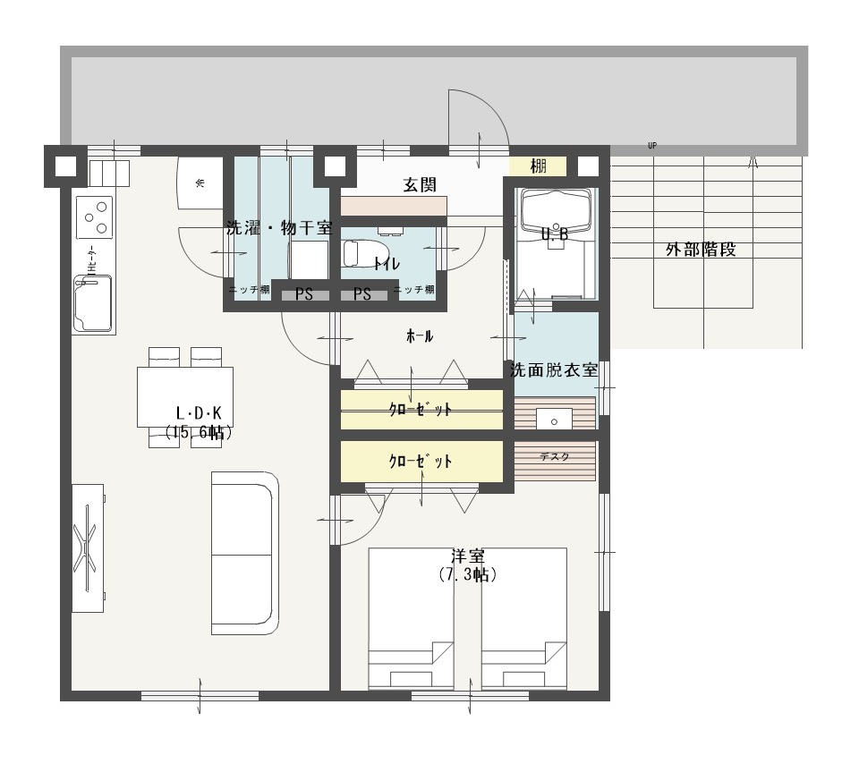 【古い・汚い・狭い】を改善。断熱ニコイチリノベで【新築並み・キレイ・広い】快適賃貸へ
