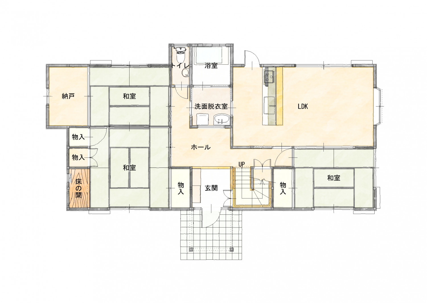 広々とした開放感を楽しむ住まいへ一新