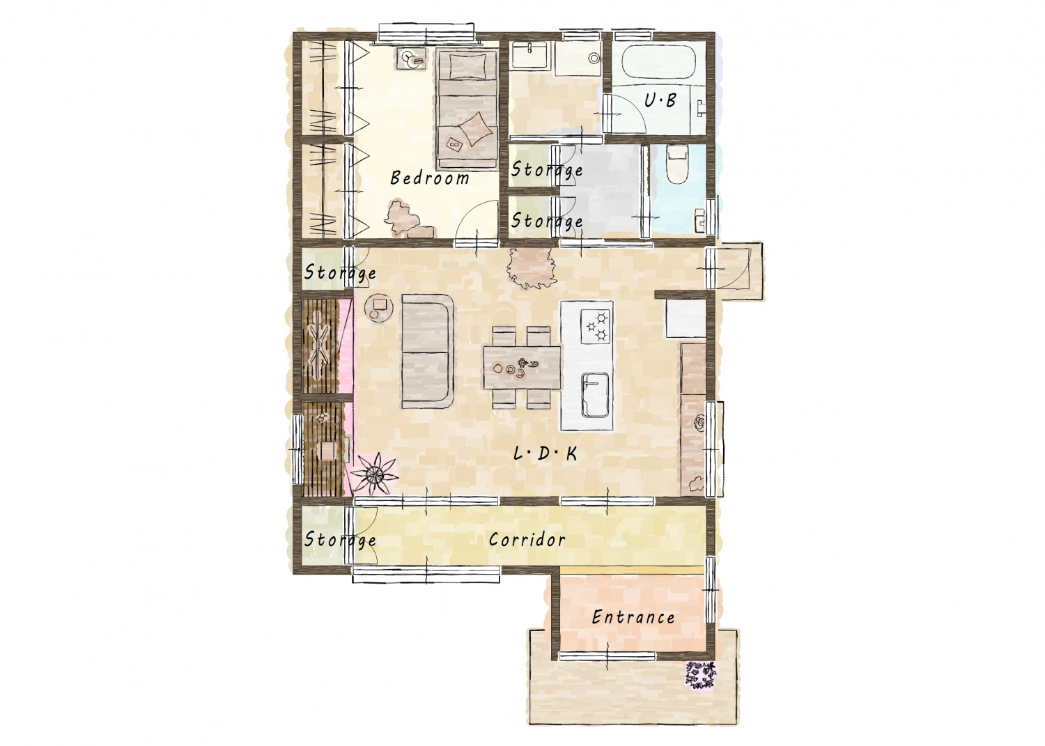 【面影を残して住みやすく】懐かしいのに、新しい。心地よく住み継ぐ家　耐震・減築・断熱リノベ
