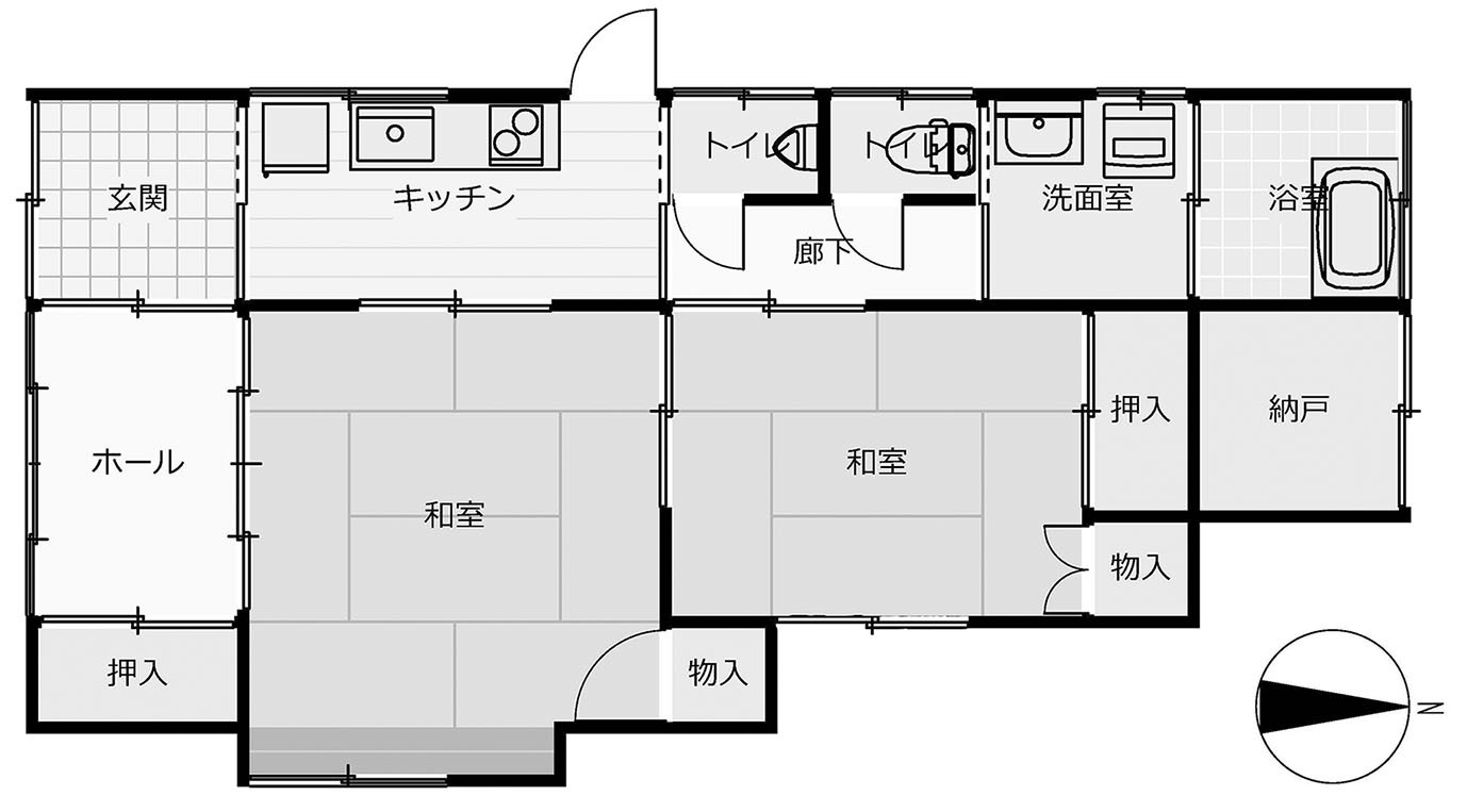ホテルライクな癒し空間
