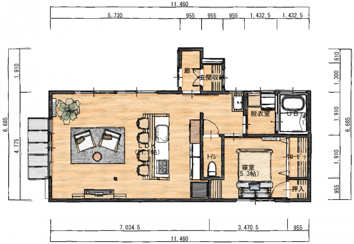 大変身した離れに移住！