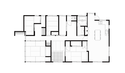 完全分離の二世帯リノベ