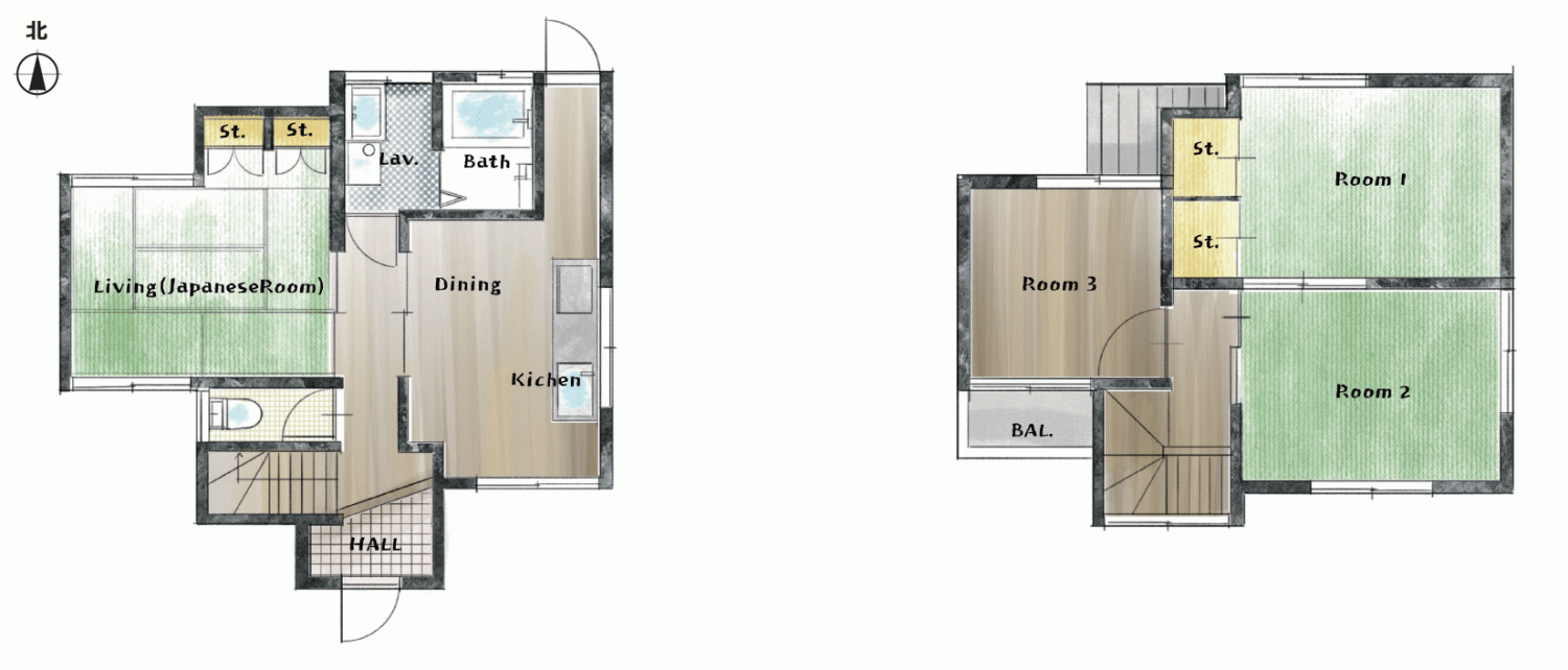 築45年 現代的デザインの省エネ住宅へ変貌