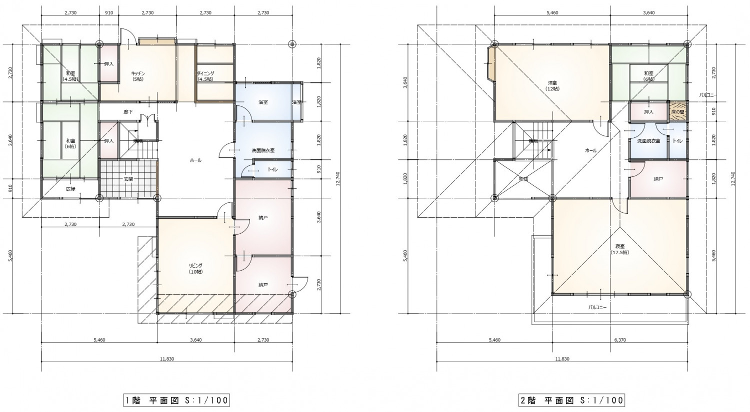 欄間の記憶と開かれたデッキの家