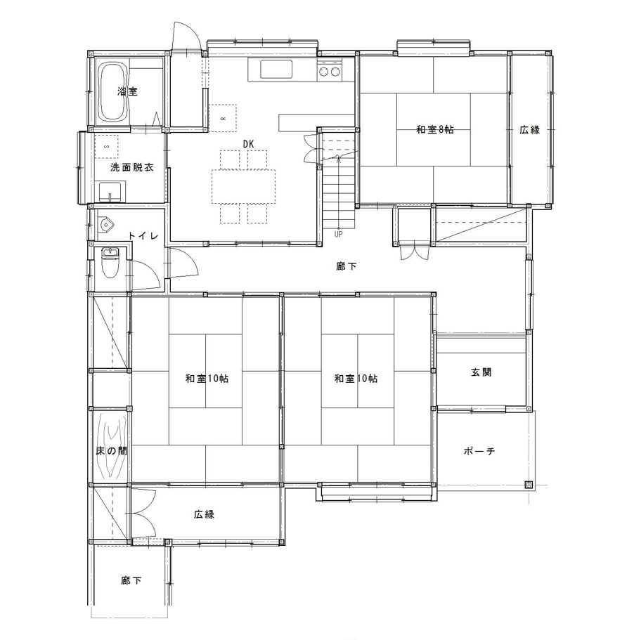 先代の設計を住み継ぐ。夫婦セカンドライフの暮らしやすさ融合【岩手】