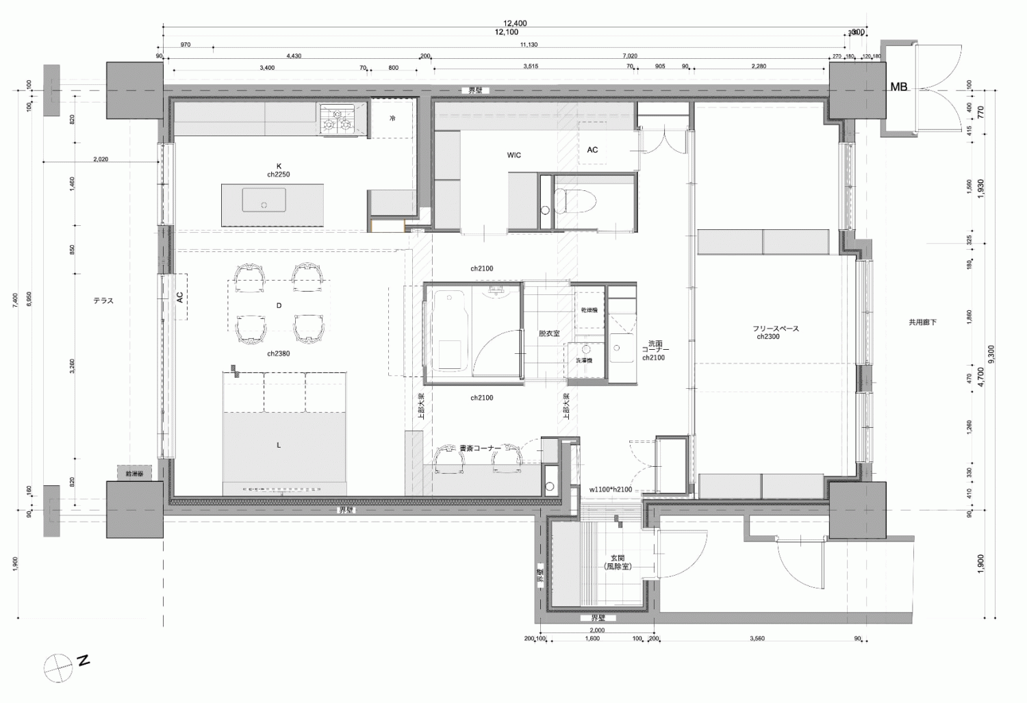 マンション１階で断熱等級７を実現した子育て世代の住まい