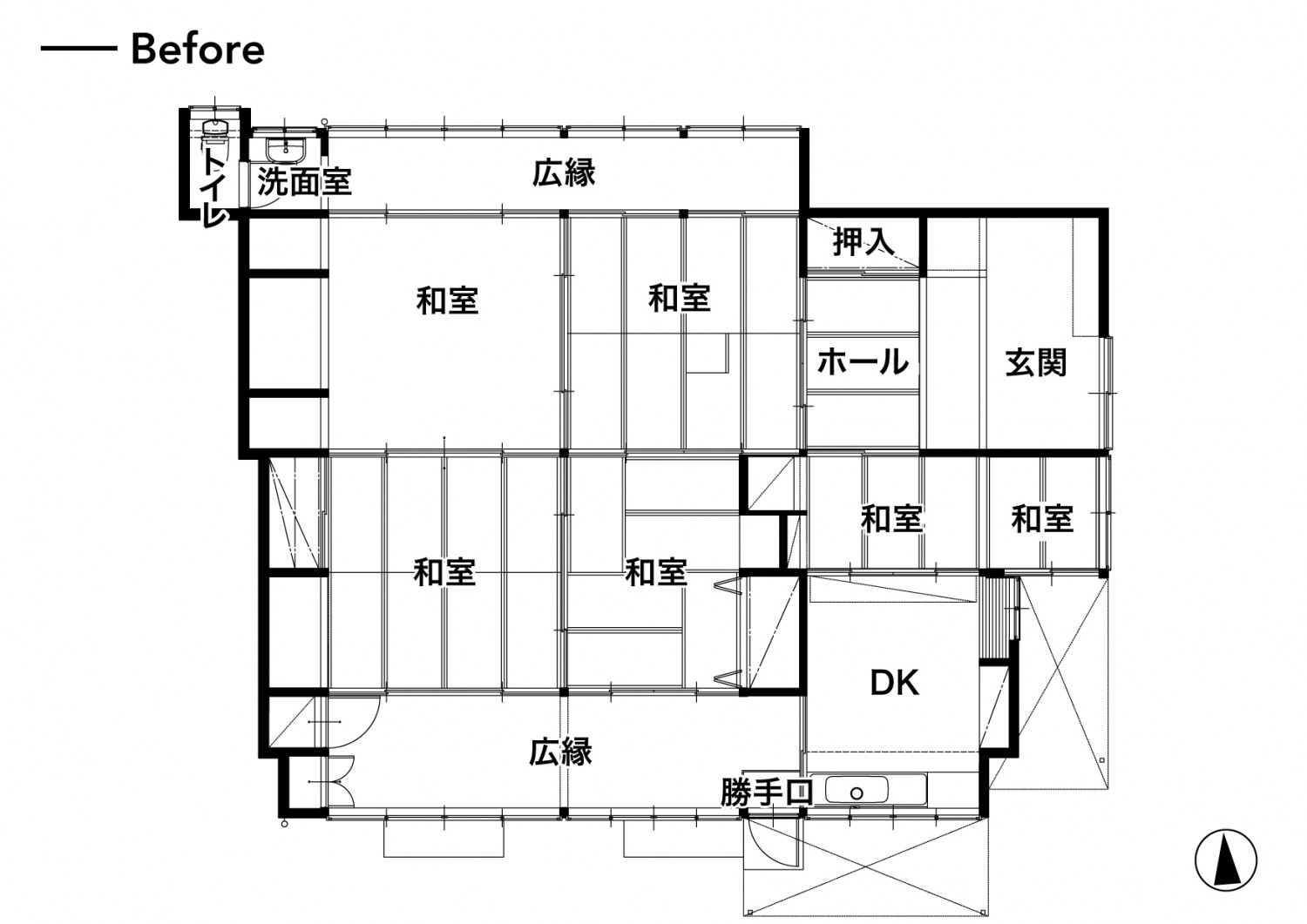 十三空間の活かし方