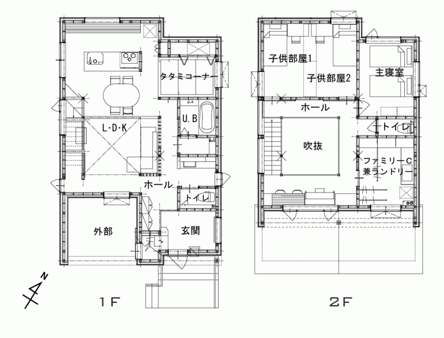 減築も増築も車スペースも。全部叶える欲張りリノベ。